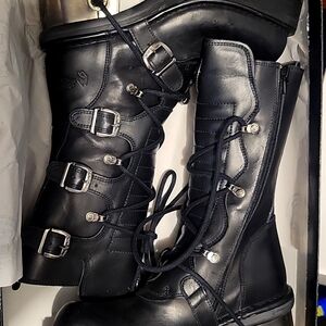 New Rock Boots, never worn, Sz 40